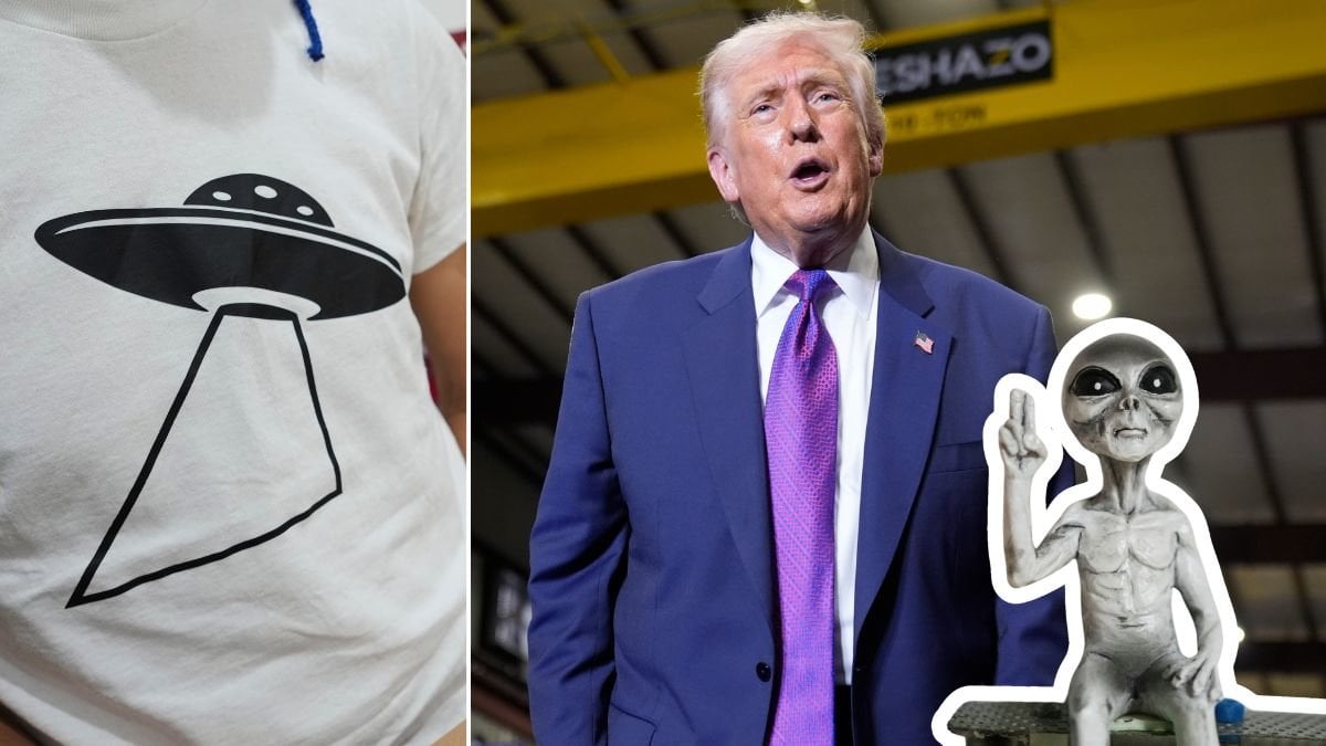 President Donald Trump kommer att släppa dokument som rör utomjordiskt liv.