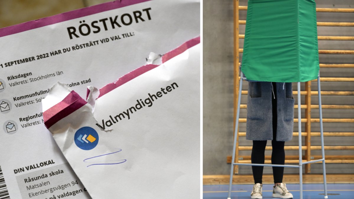 Valmyndigheten har lagt fel valsedlar i de punktskriftsmärkta kuverten.