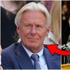 Patricia Östfeldt och Björn Borg.