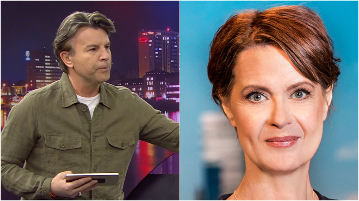 Jovan Radomir och Inger Ljung är programledare för Go'kväll.