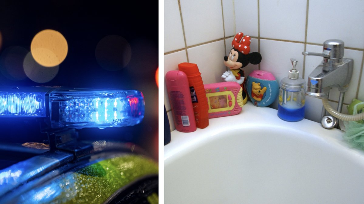 Flickan var medvetslös när ambulanspersonalen kom.