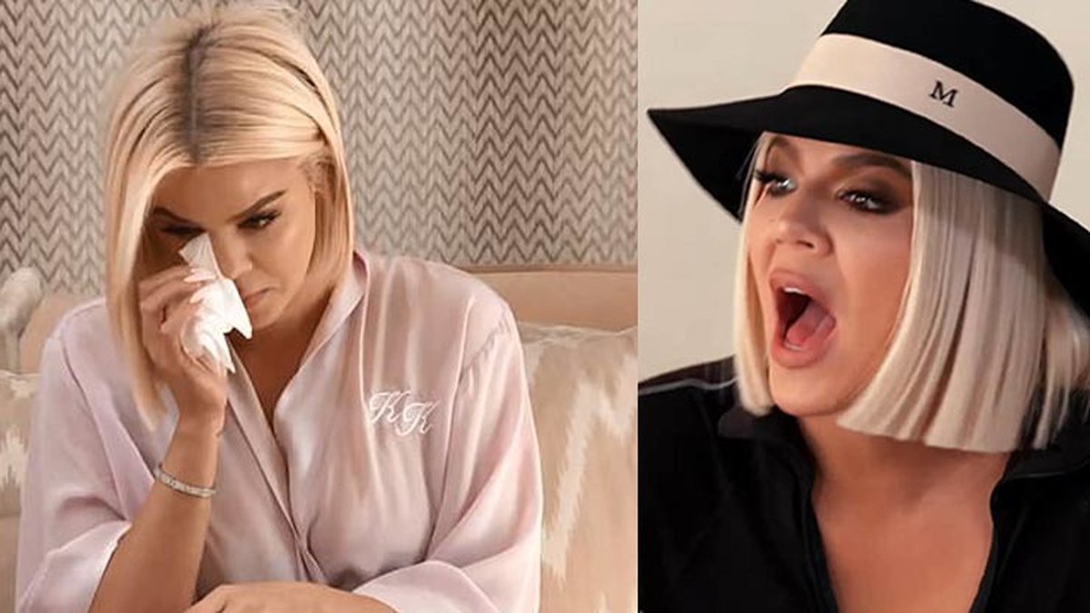 Khloe Kardashian bryter ihop
