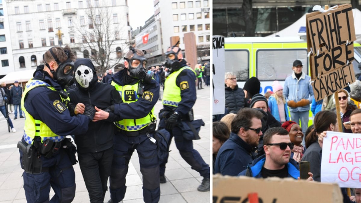 I helgen väntas fler demonstrationer mot restriktionerna.