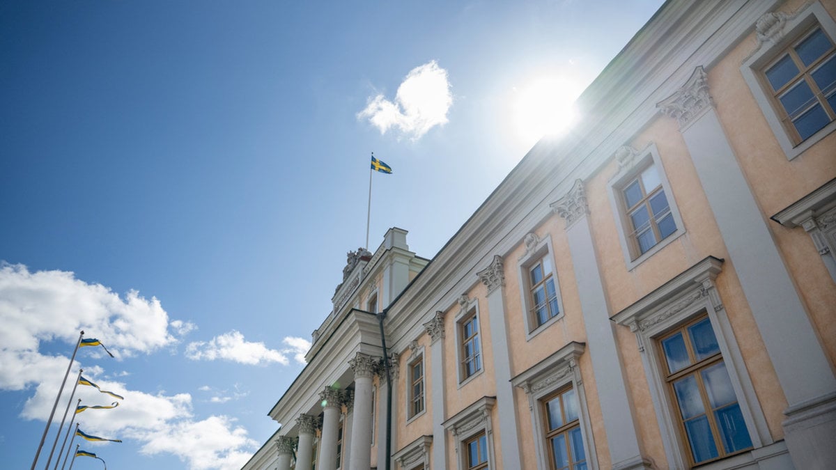 Utrikesdepartementets byggnad i Stockholm.