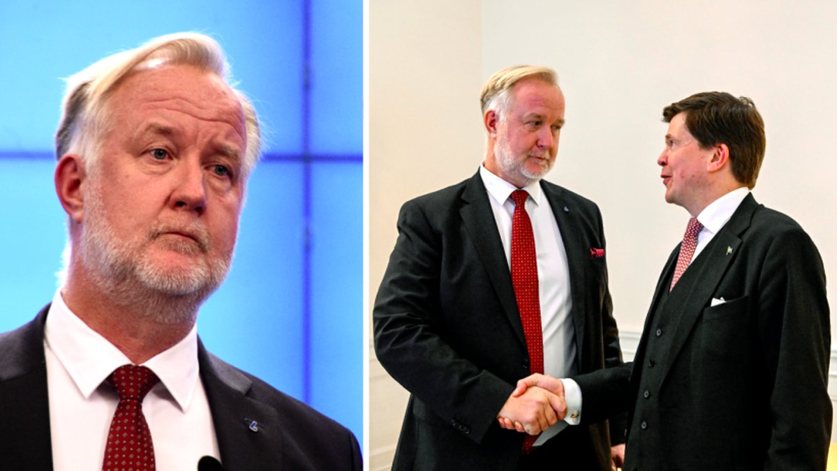 Johan Pehrson (L) hos talmannen.