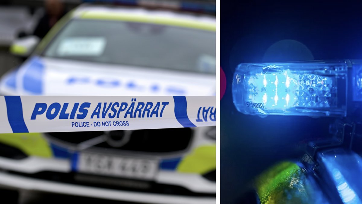 Två män greps i samband med en biljakt i Falköping under natten. Arkivbild.