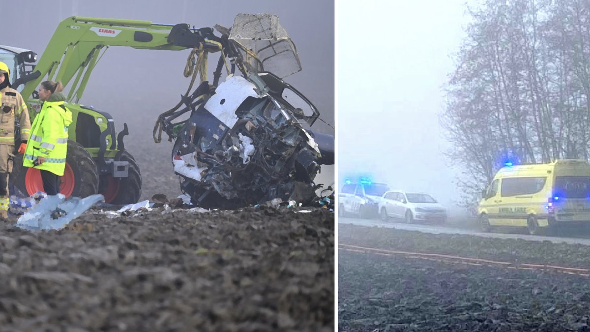 En helikopter har kraschat i Verdal i Norge.