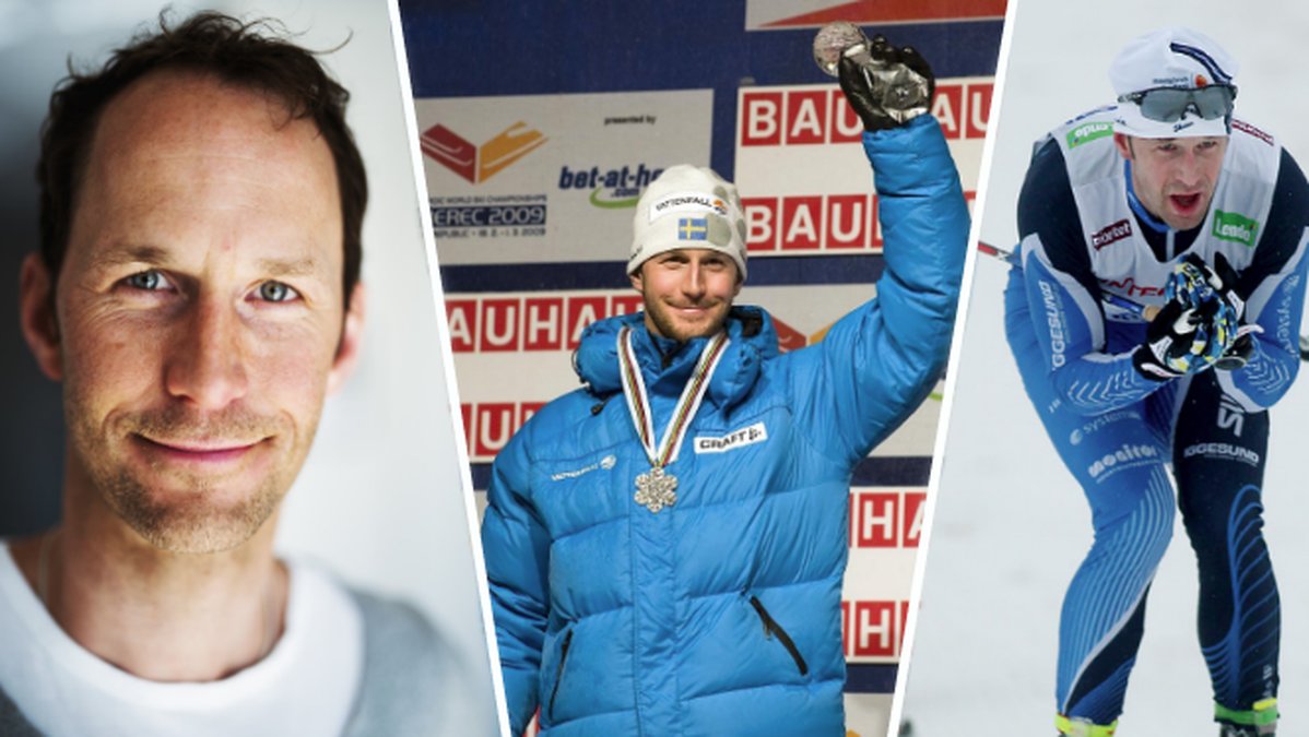 Anders Södergren åker skidor