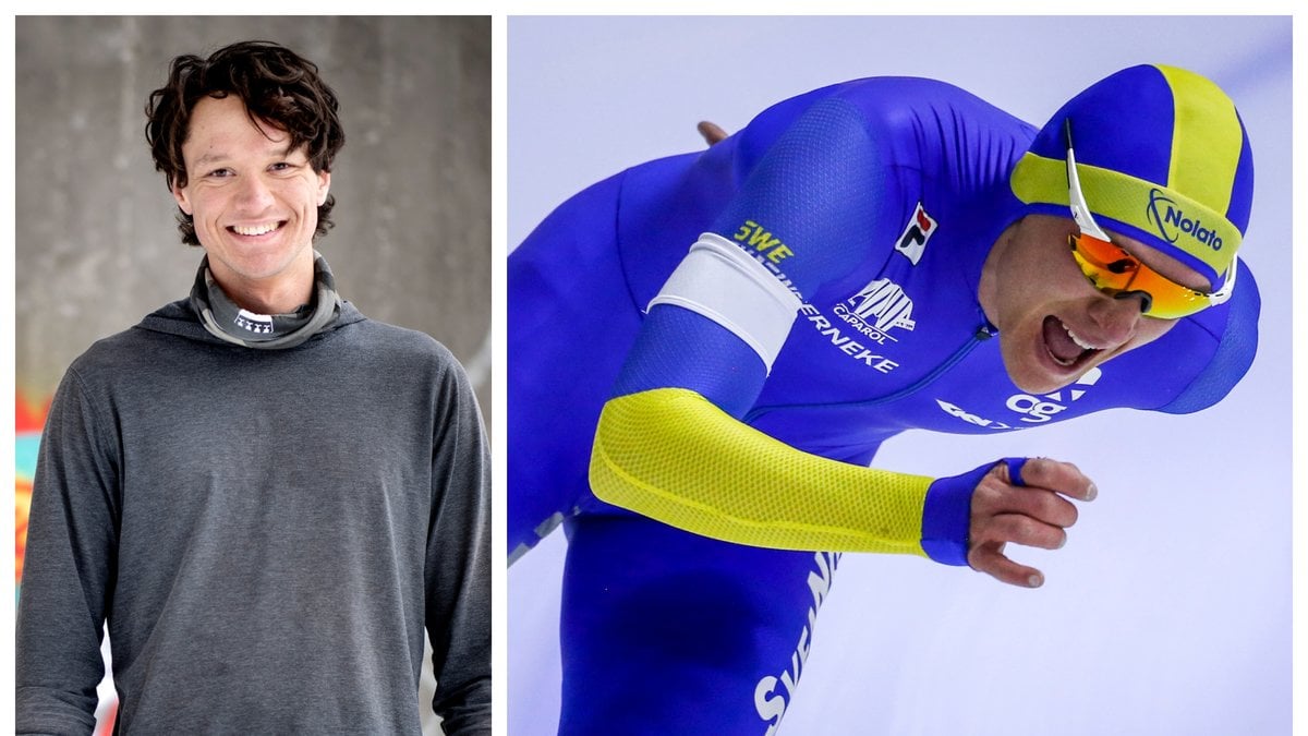 Nils van der Poel är Sveriges främsta skridskoåkare. 