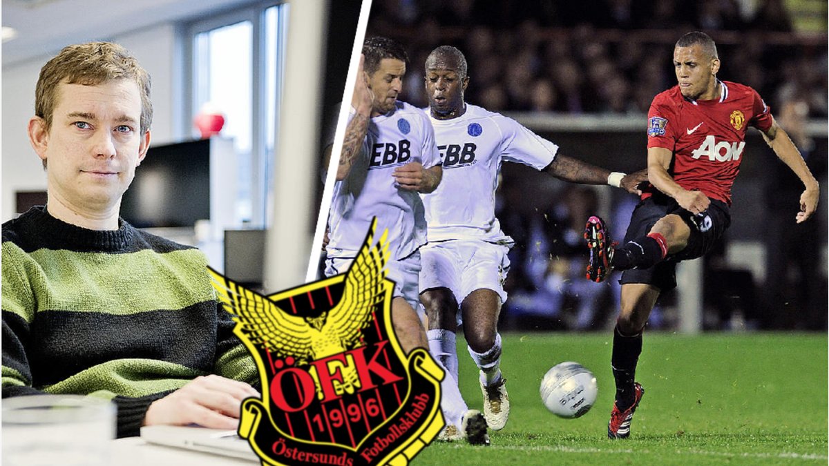 Journalisten Erik Niva, Fotbollspelaren Ravel Morrison. 