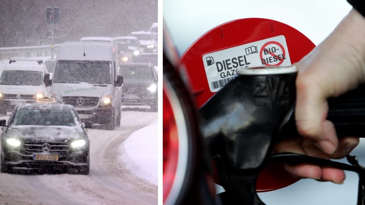 Dieselbil problem vinter