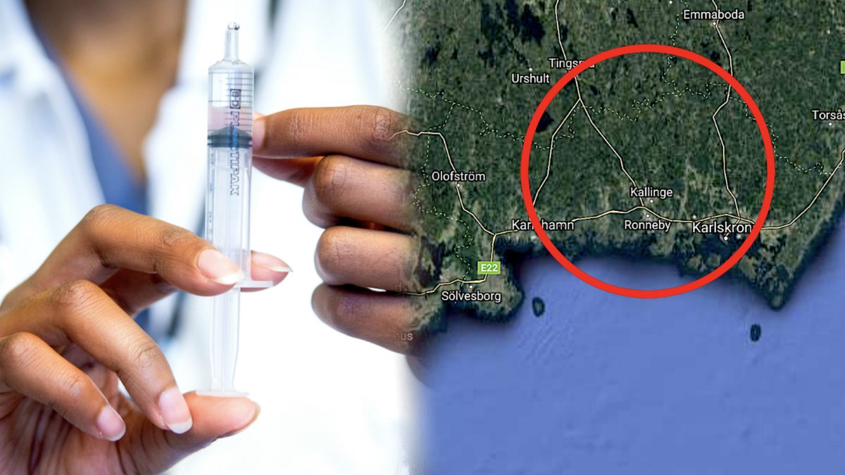 Misttänkt, coronavirsuet, Blekinge.