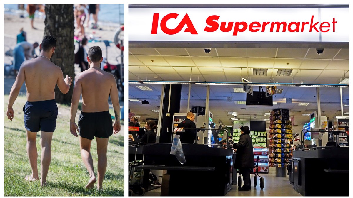 Matbutikerna inför klädkod för att bli av med halvnakna kunder.