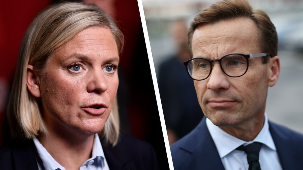 Ulf Kristersson sysslar inte med signaler säger han. 
