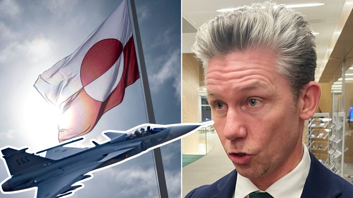 Sverige öppnar för Natoinsats på Grönland.