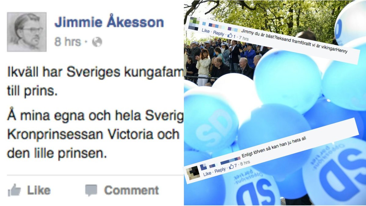 Kronprinsessan fick ett barn