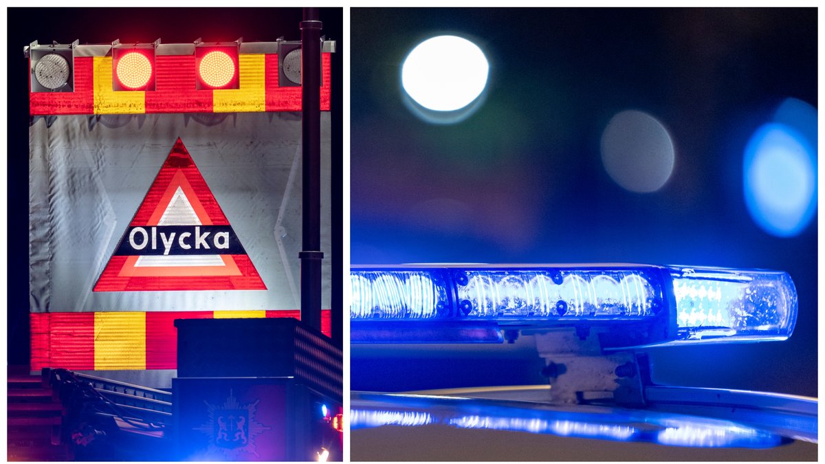 Olyckan inträffade på E22.