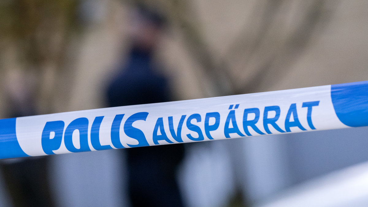 Poliserna fick kasta sig undan bilen.
