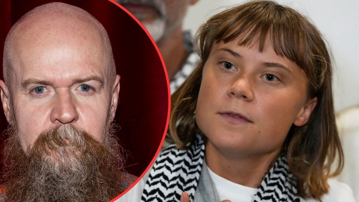 Alexander Bard och Greta Thunberg