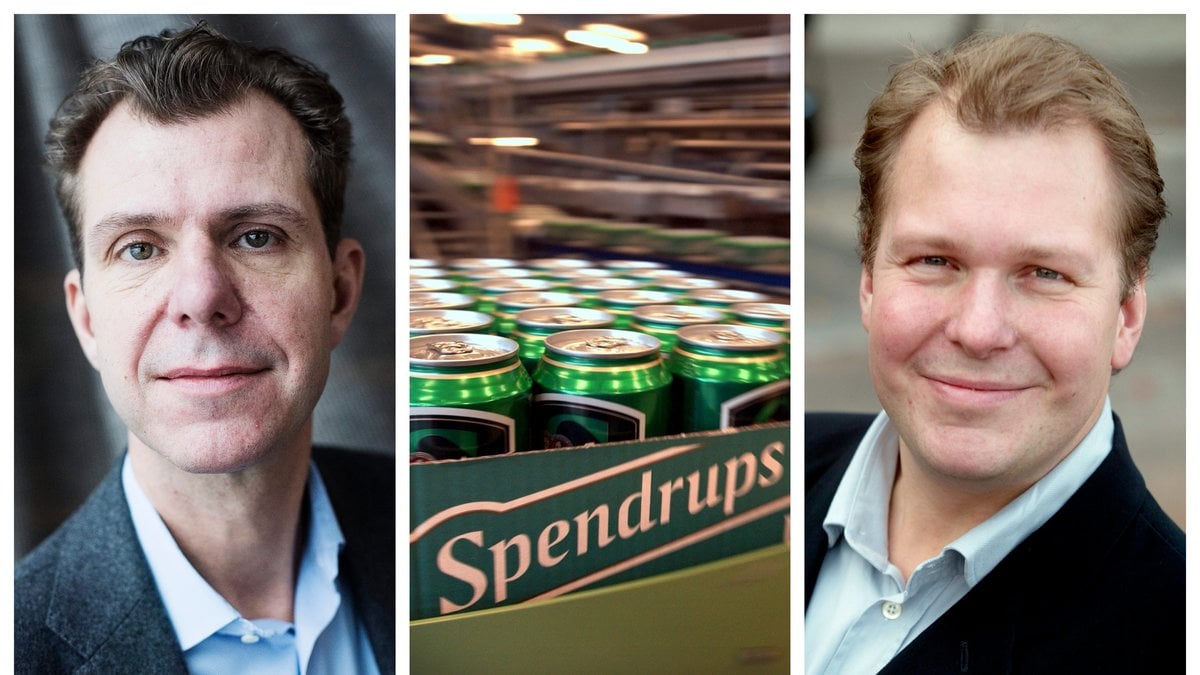 Bröderna Fredrik Spendrup och Johan Spendrup 