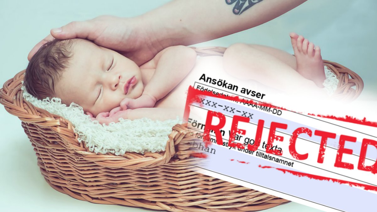 Ansökan om namngivning Skatteverket