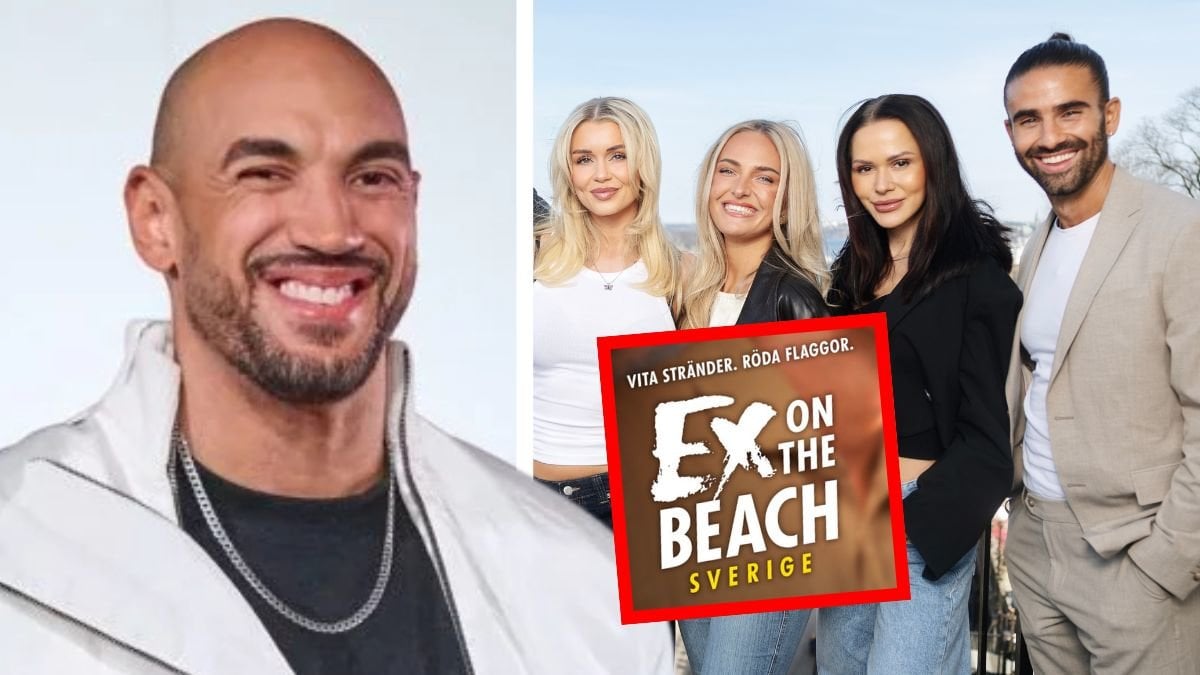 Aron Walker och deltagarna i Ex on the beach 2026