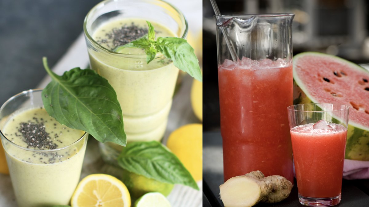 Nyttig juice ingefära