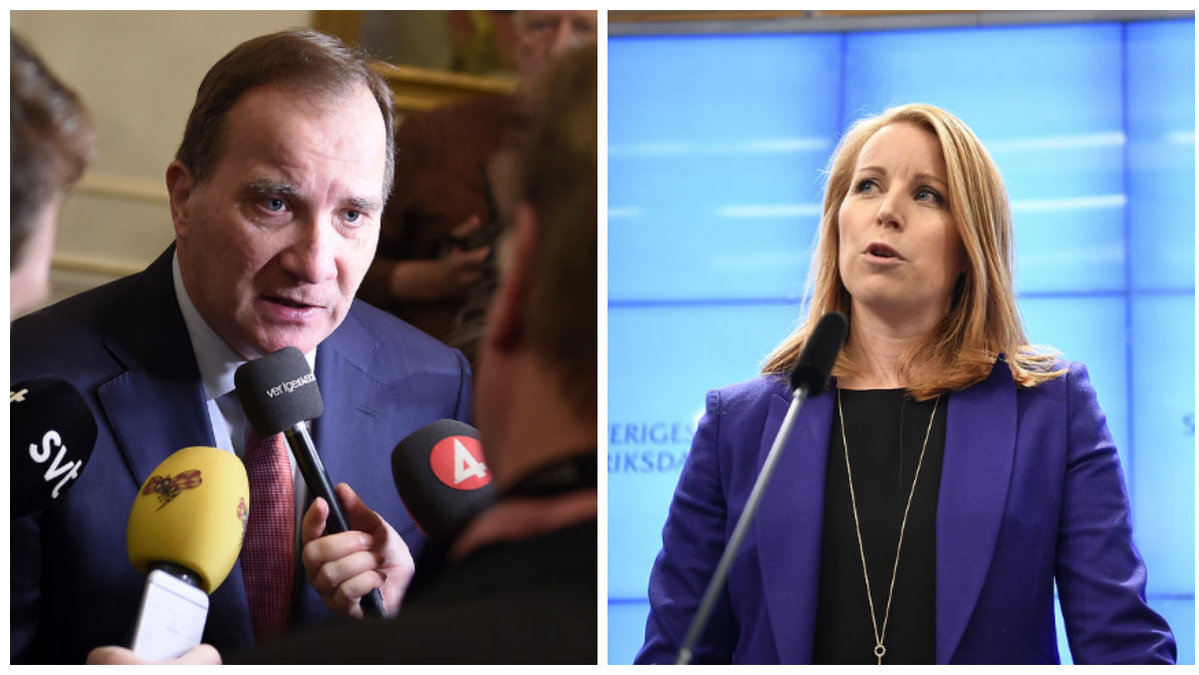 Stefan Löfven, Annie Lööf. 