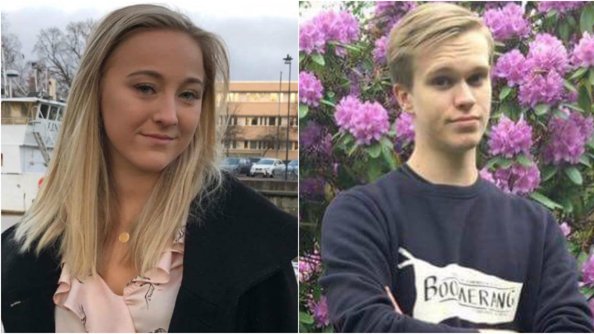 Olivia Bergström och John Manders