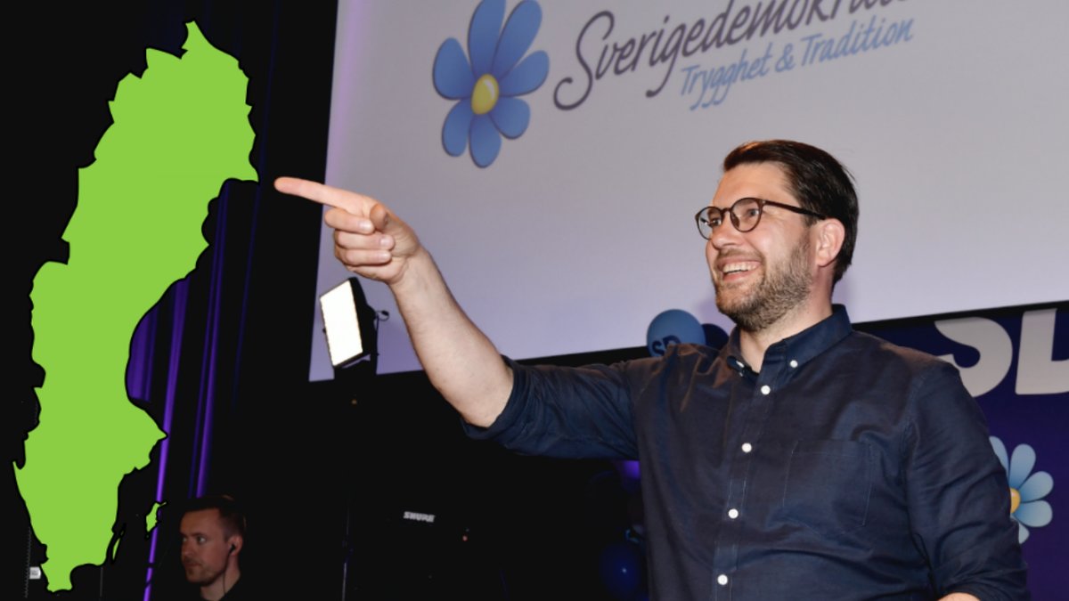 Här är kommunerna där SD gick starkast