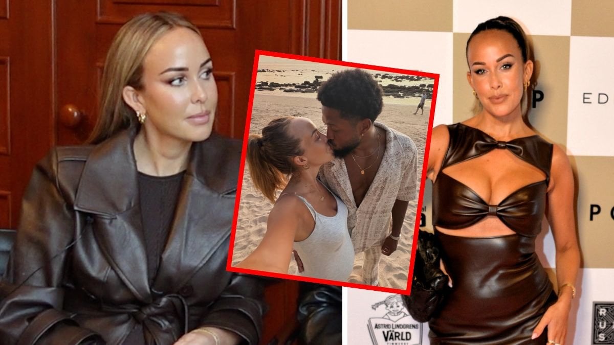 Klara Elvgren och fästmannen Jhon Arboleda