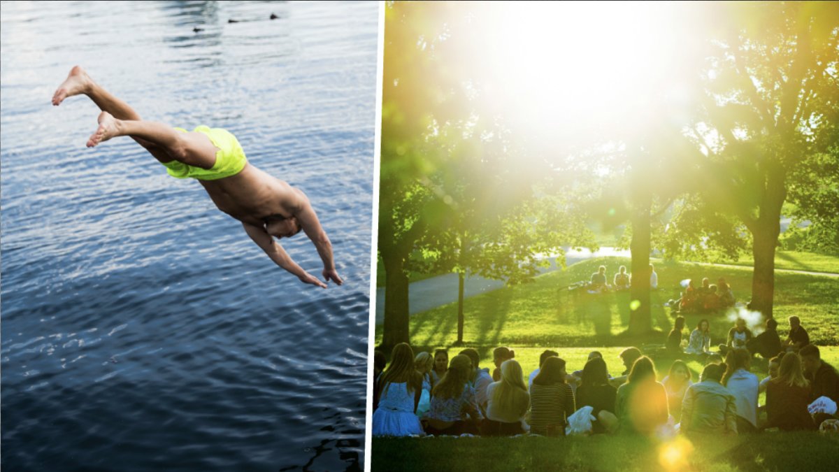 Då gör värmen comeback i Sverige