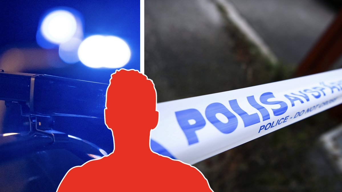 Mannen sitter anhållen misstänkt för mord.