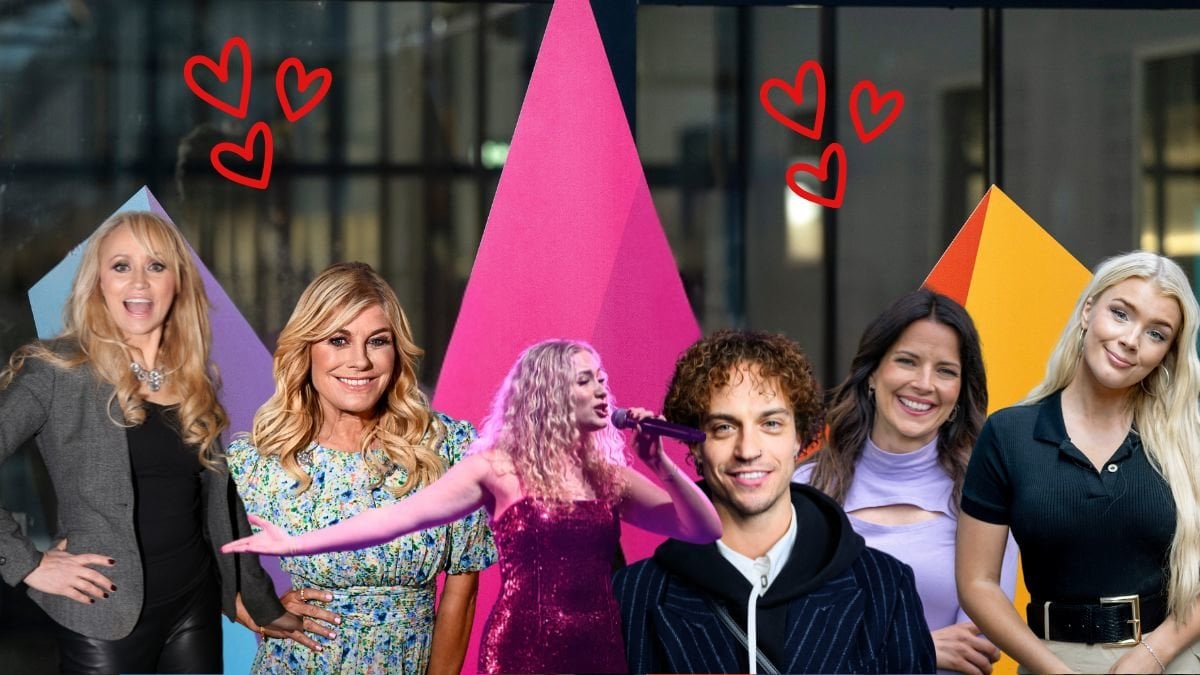 Melodifestivalens kärlekspar