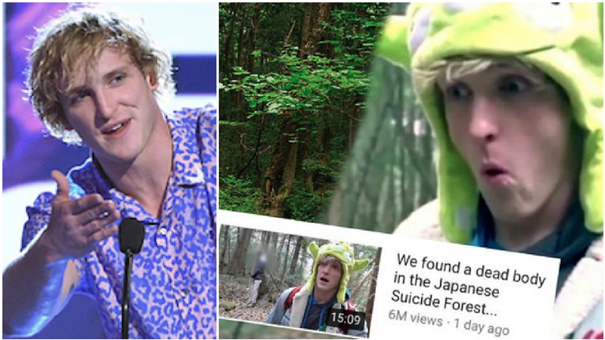 Youtubern Logan Paul har fått sparken efter sin video från Aokigahara
