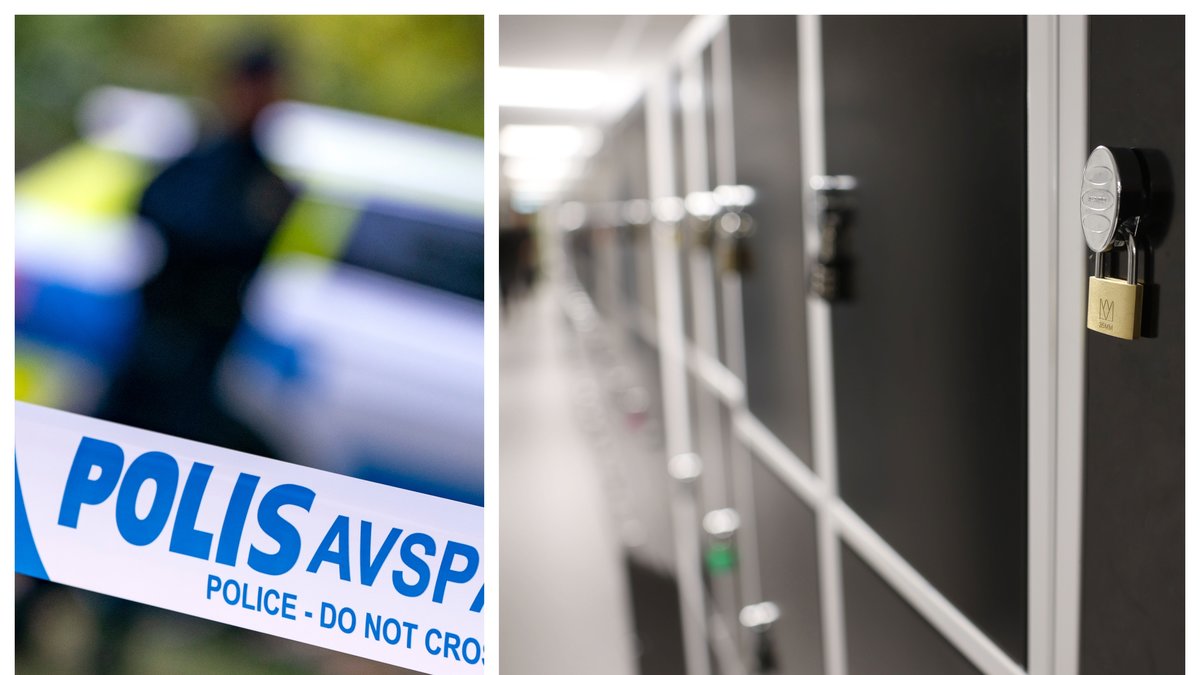 Ett knivdåd har inträffat på en gymnasieskola i Kristianstad.