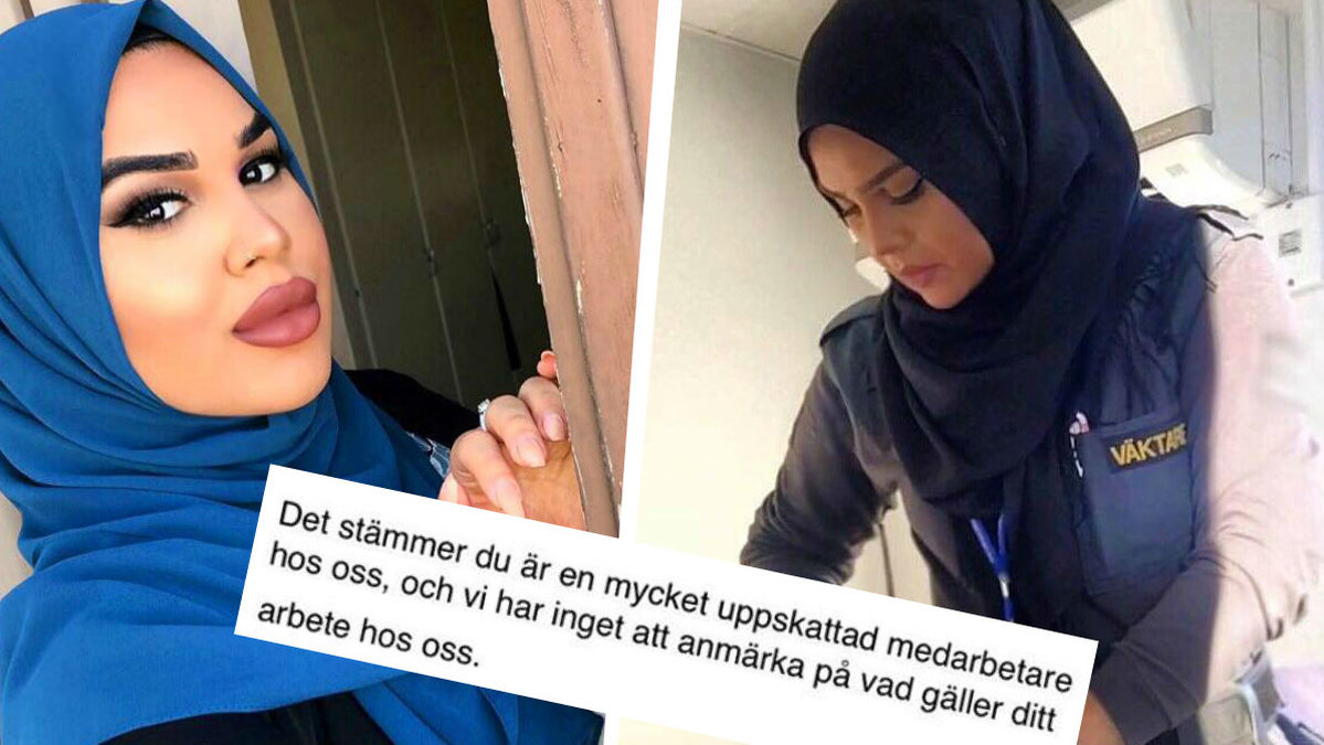 Hoda måste sluta på sitt jobb – för att hon bär slöja.