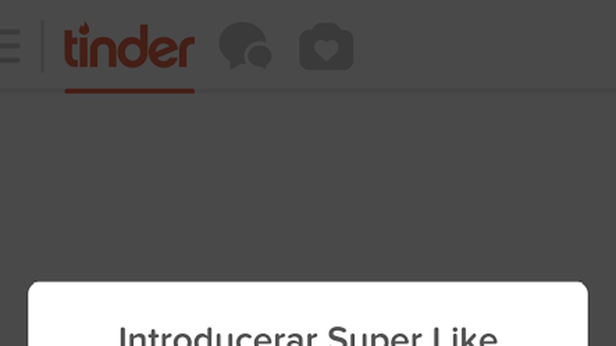 Tinder introducerar superliken