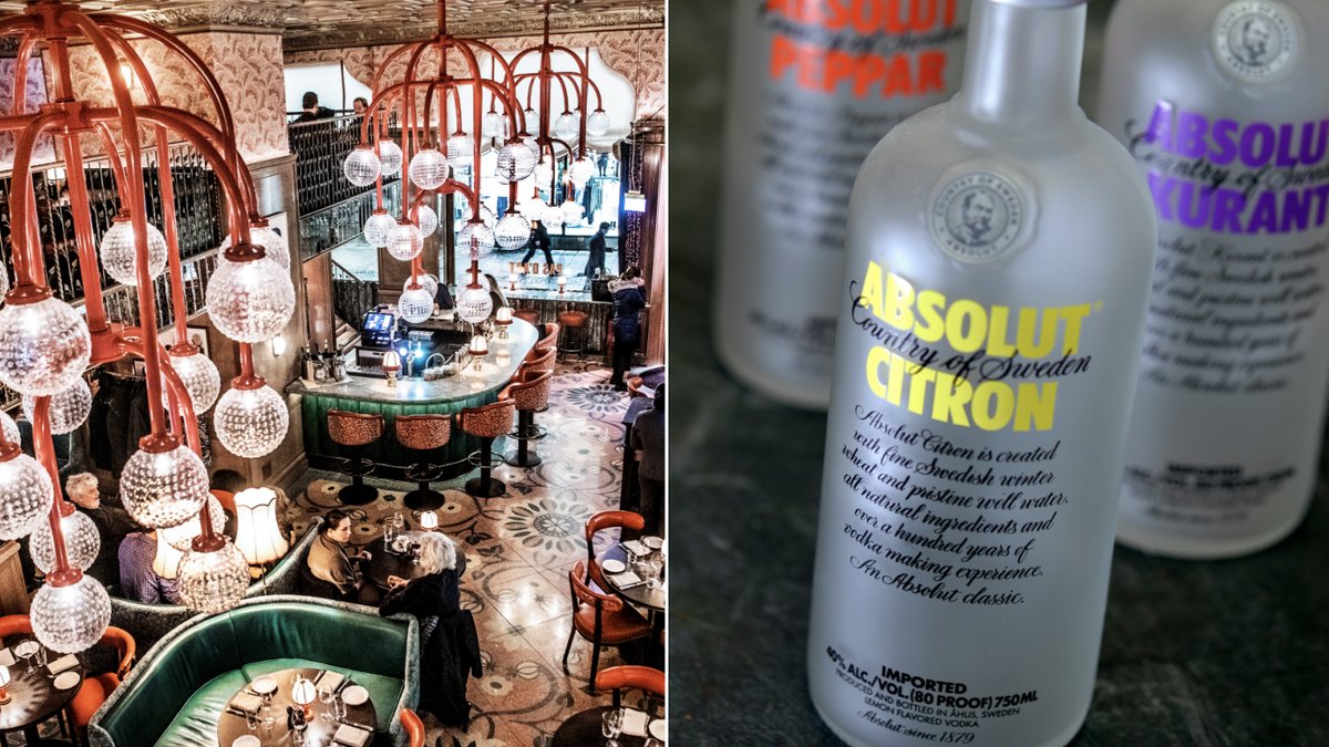 Här är krogarna som slutar sälja Absolut vodka.