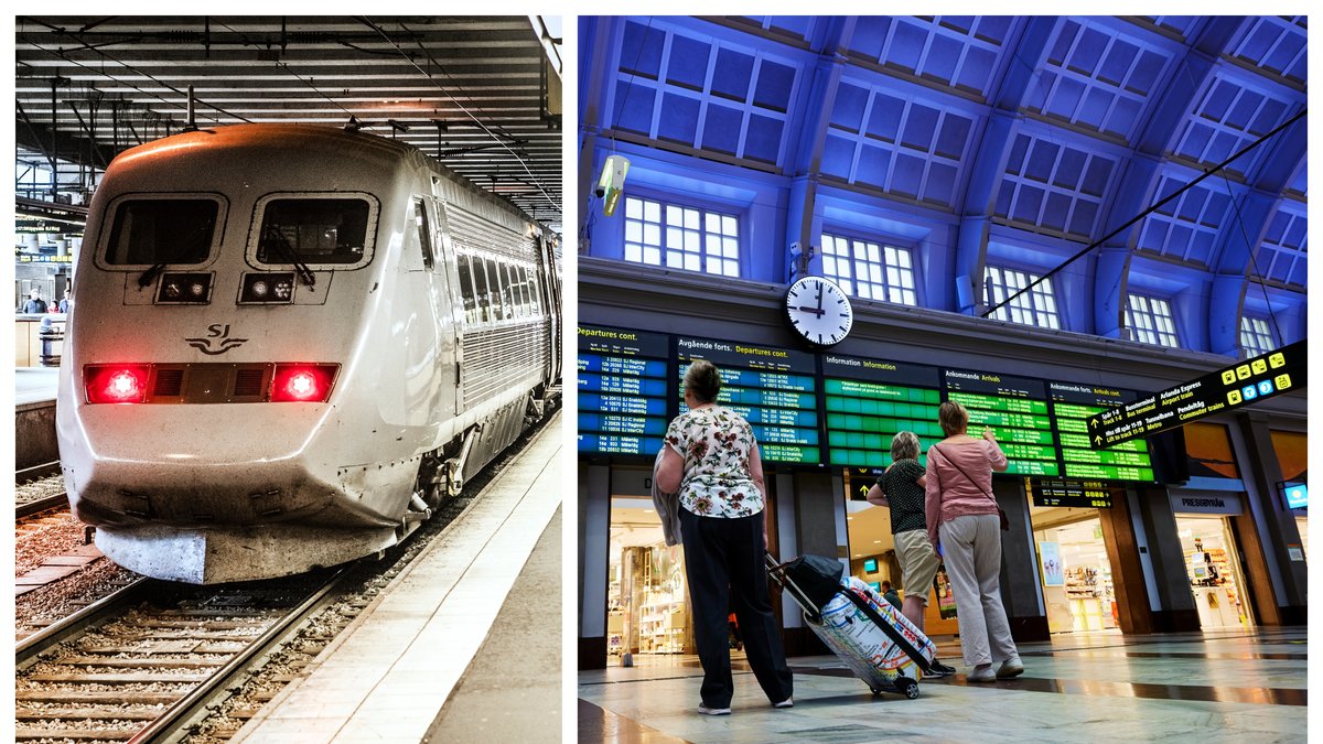 SJ släppte biljetterna inför jul.