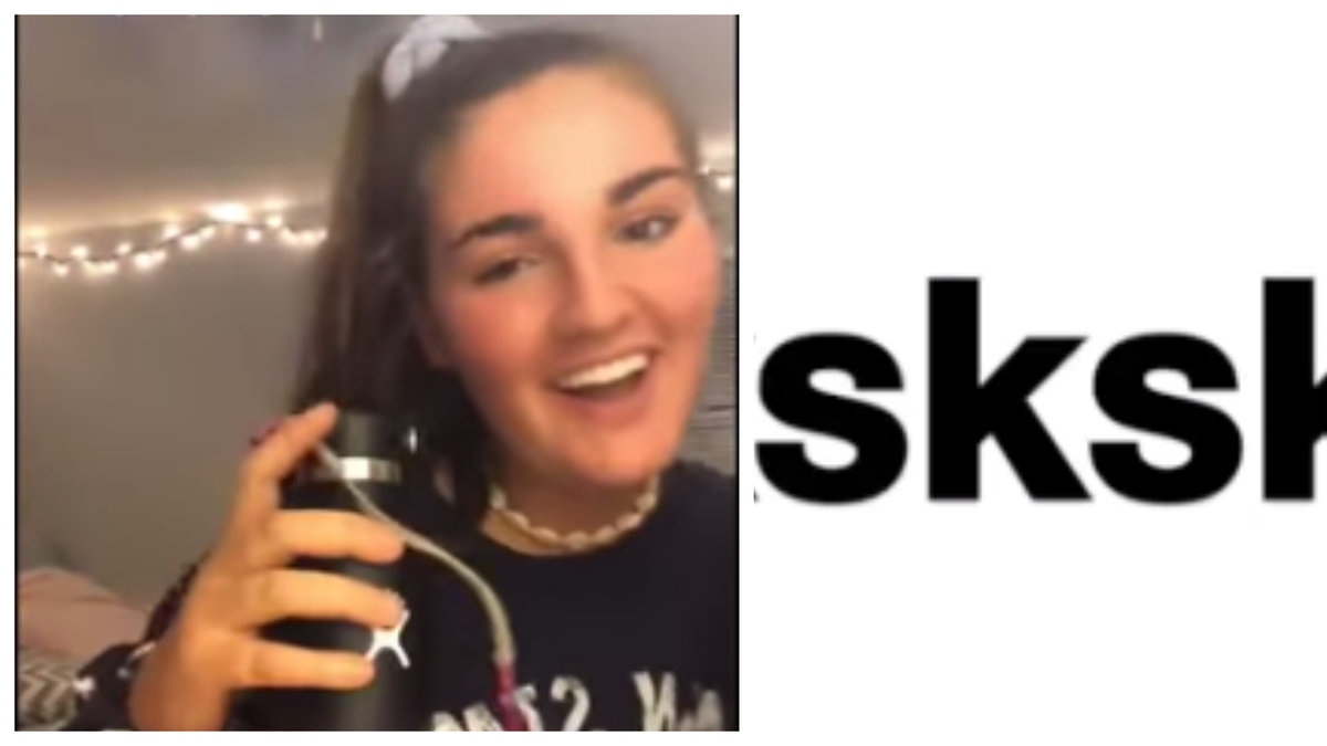 Vad betyder Sksksk and I oop?