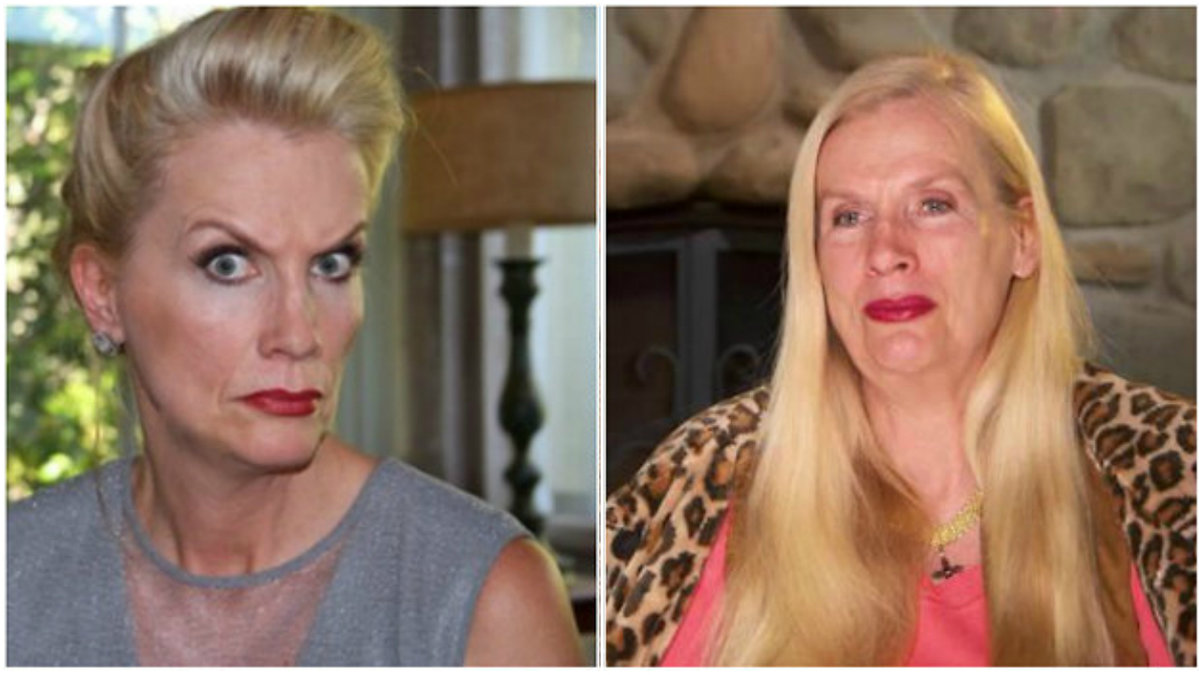 Två bilder på Gunilla Persson