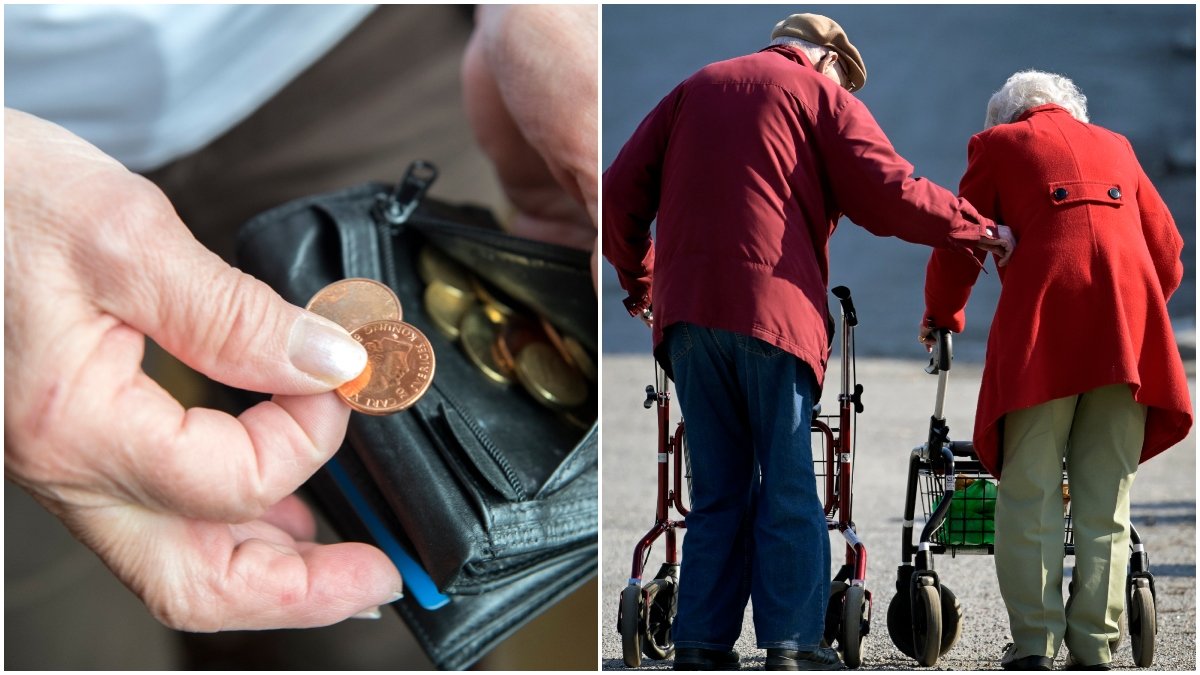 Det finns de pensionärer som tvingas klara sig på blott 8 800 kronor i månaden.
