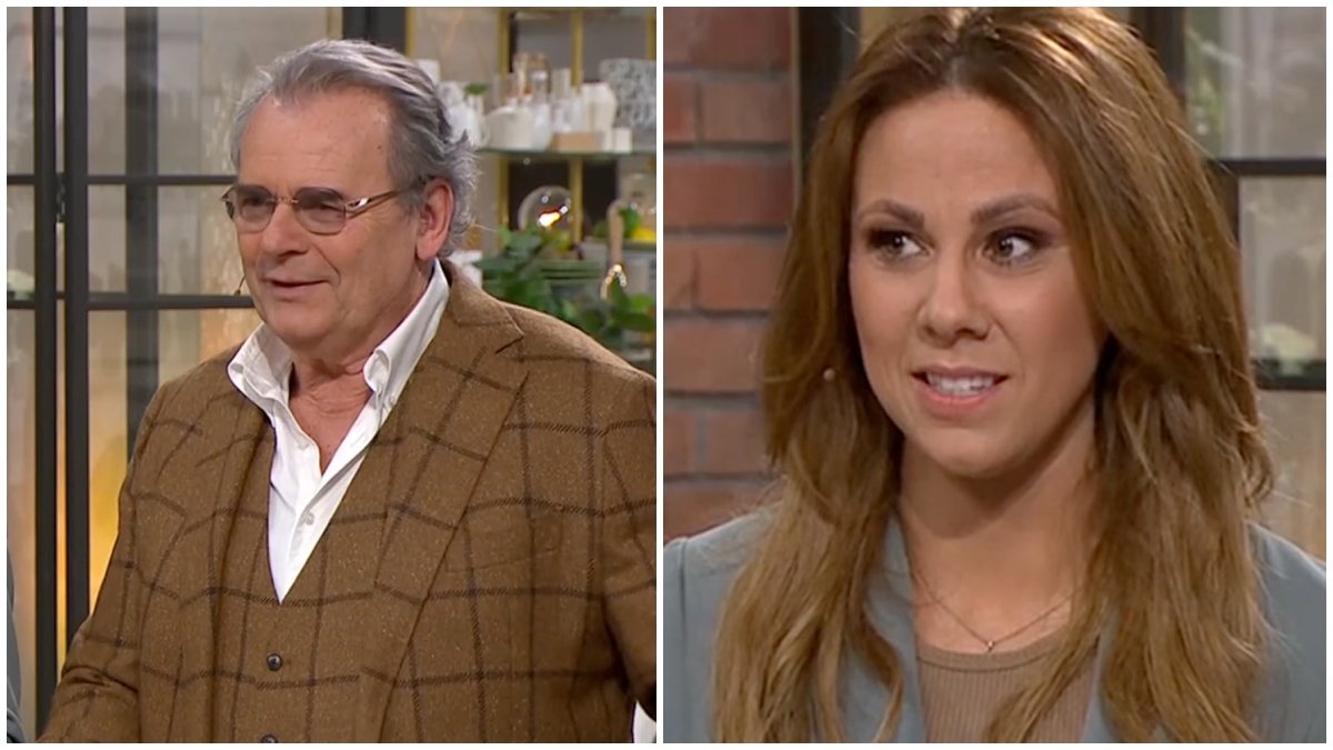 Sofia Geite och Steffo Törnquist är programledare i Nyhetsmorgon. 