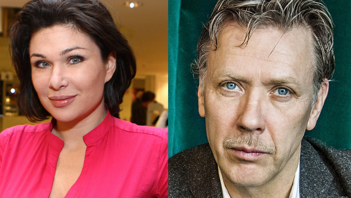Dominika Peczynski och Mikael Persbrandt