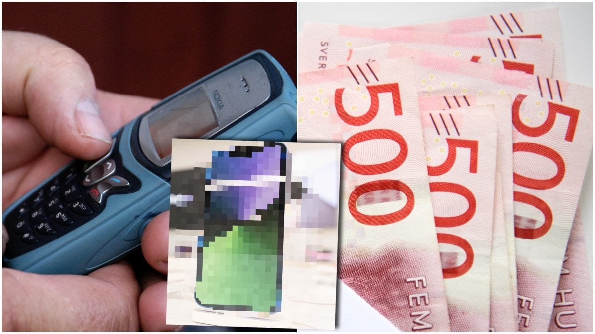 Vissa mobiler är dyrare än andra på andrahandsmarknaden. En modell såldes för otroliga 23 000 kronor förra året på Tradera.