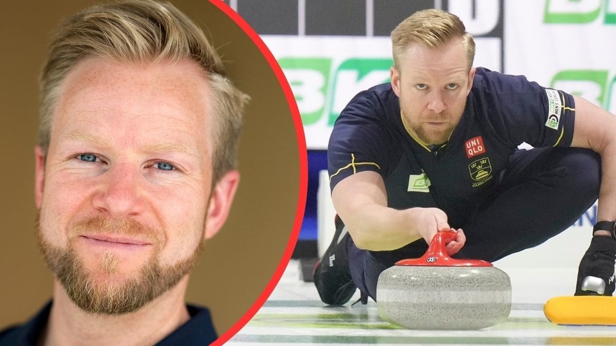 Niklas Edin, curlingspelare. 