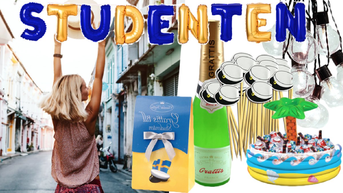 Prylarna inför studenten