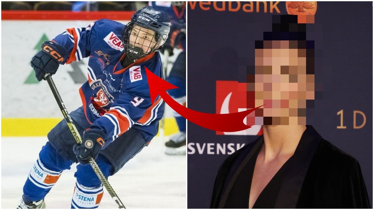 Ishockeyspelaren är även kändisson