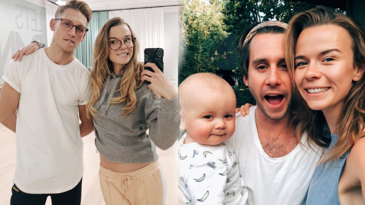 Margaux Dietz och Alexander Svanberg